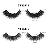 MAGEFY 10 Pairs 2 Styles Fake Eyelashes Reusable